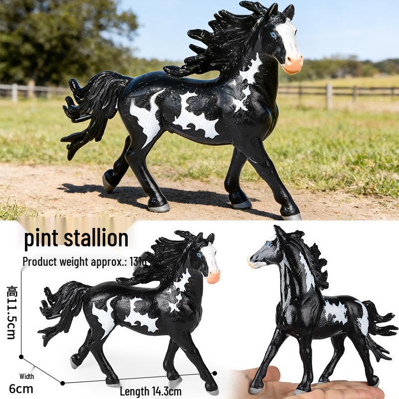 Children's Prancing Horse and Jockey Toy Set