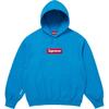 Supreme Box Logo Hooded Sweatshirt (25FW) Cyan