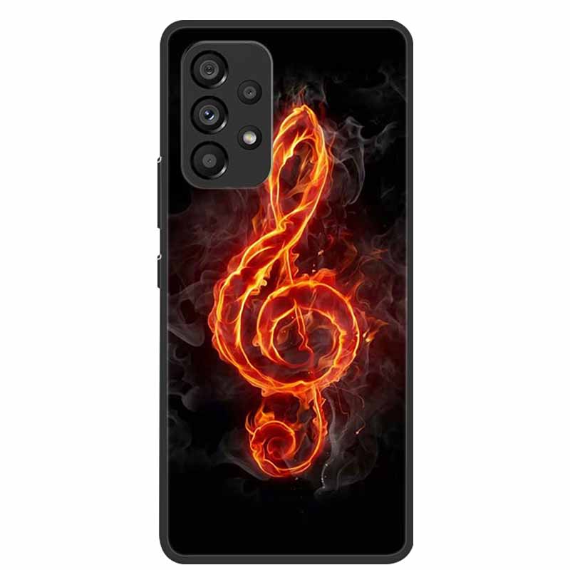 For Samsung Galaxy A53 5G Case Animals Silicone TPU Soft Phone Back Cover Case For Samsung A53 5G SamsungA53 Wolf Funda Coque