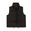 Winter new down cotton clothes vest women's Korean version loose thermal vest thickened cotton vest cotton vest batch