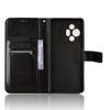 TCL 50 XL 5G Leather Flip Case with Card Holder & Lanyard, Crazy Horse Pattern