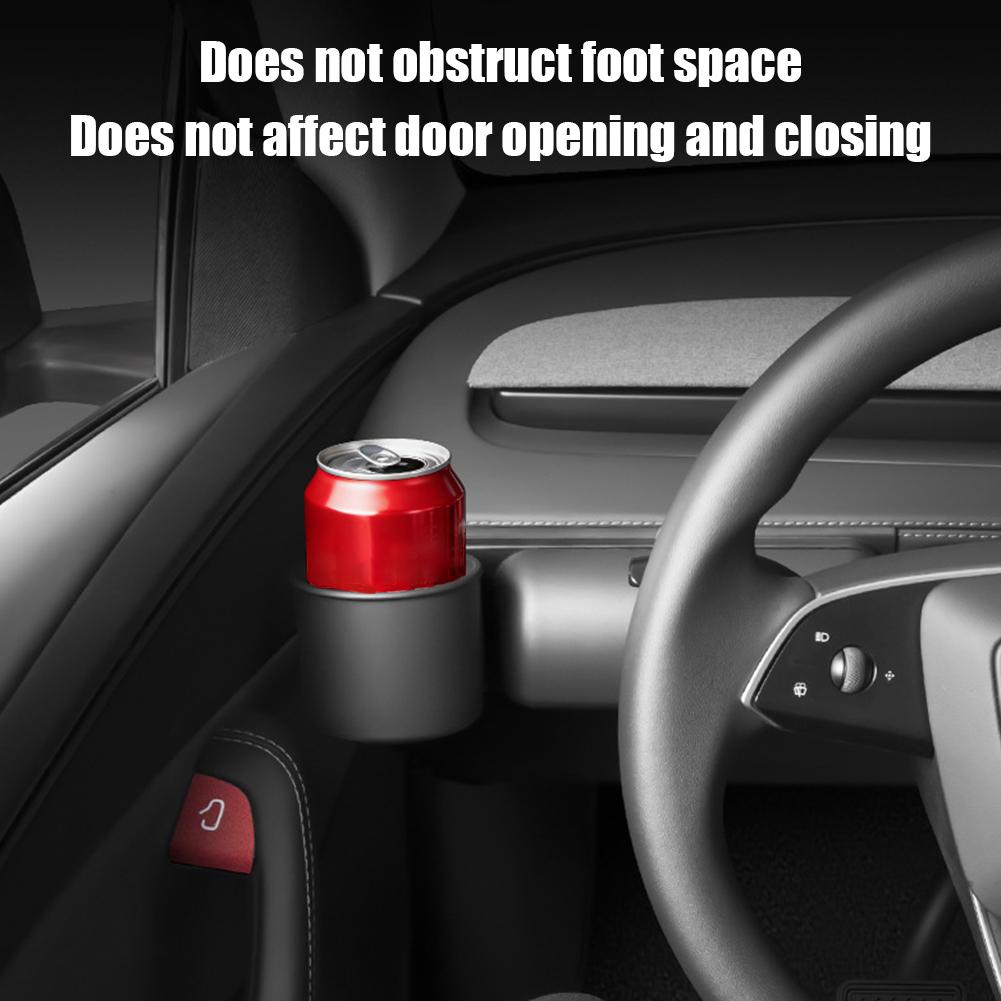 For Tesla Model Y/YL 2025 Instrument Panel Glasses Box Water Cup Holder Car 2-in-1 Glasses Box Water Cup Holder Storage Box