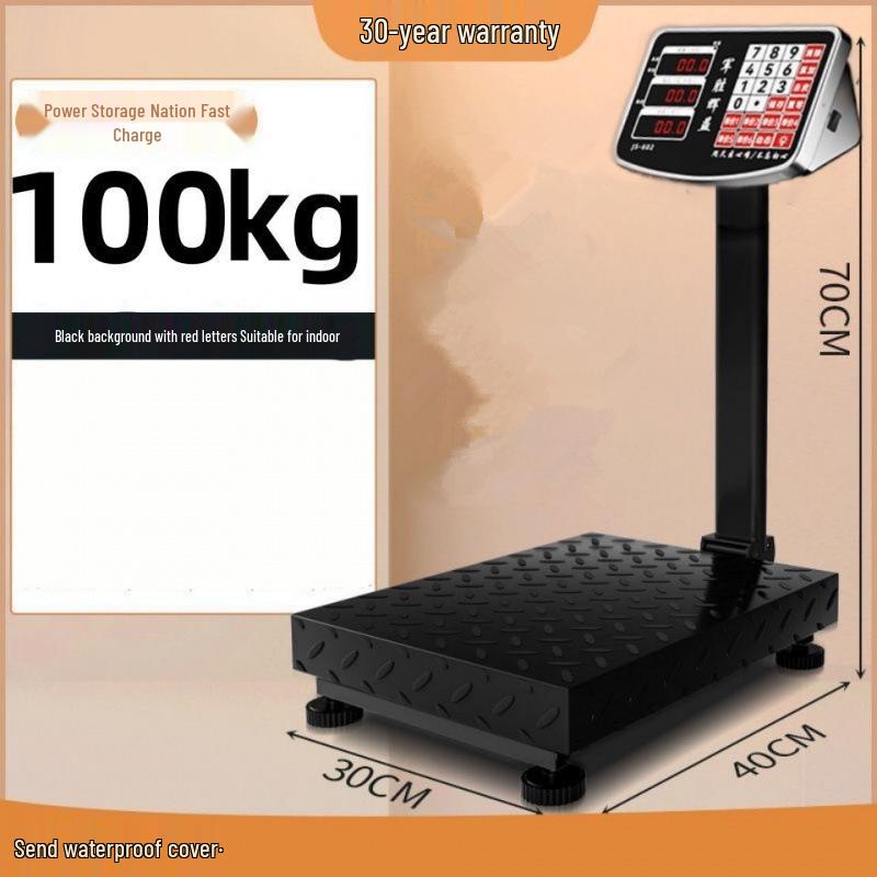 Foldable Commercial & Household Electronic Weighing Scale