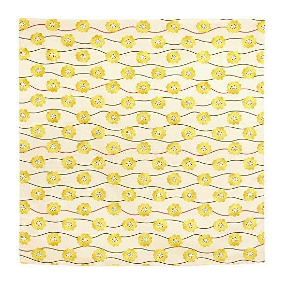 Hama Pattern FUROSHIKI Cross (Furoshiki 90cm) Fluffy Sunflower