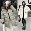 Women’s Midi Hooded Windproof Thicken Warm Winter Jacket for -20 Degree