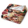Blanket With Po Text  Blanket Adult Children'S Birthday Christmas Halloween  Flannel Blanket