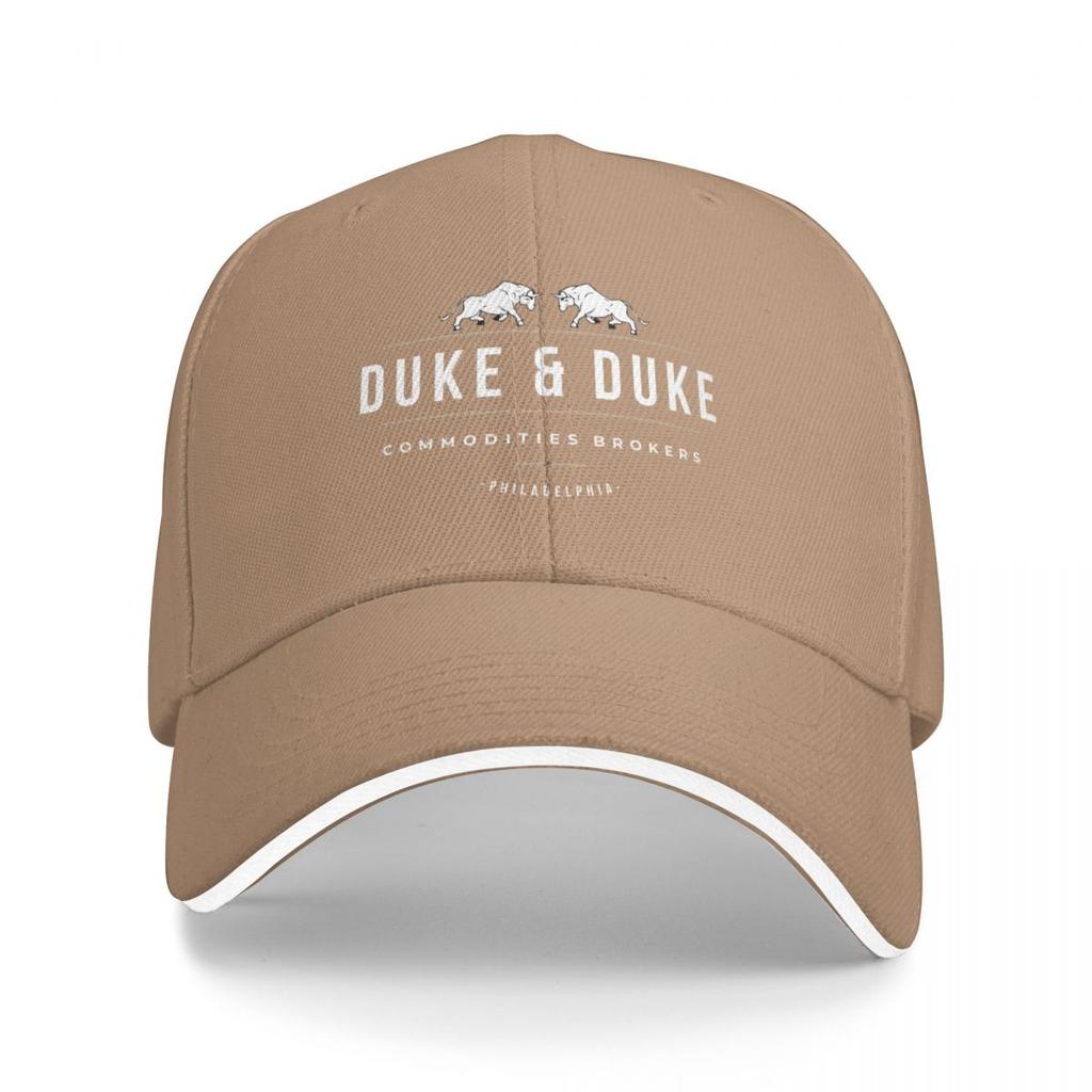 Duke Duke Commodities Brokers Modern Vintage Logo Baseball Cap Fishing Caps Unisex Golf Golf Women Unisexs