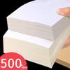 A4 Self-Adhesive Printing Paper: 500 Sheets of Glossy, Matte, and Kraft White Label Stickers