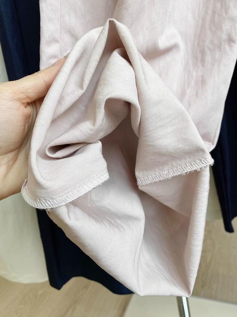 2025 Spring Korean Sweet Slimming High Waist Pink Straight Leg Pants for Women