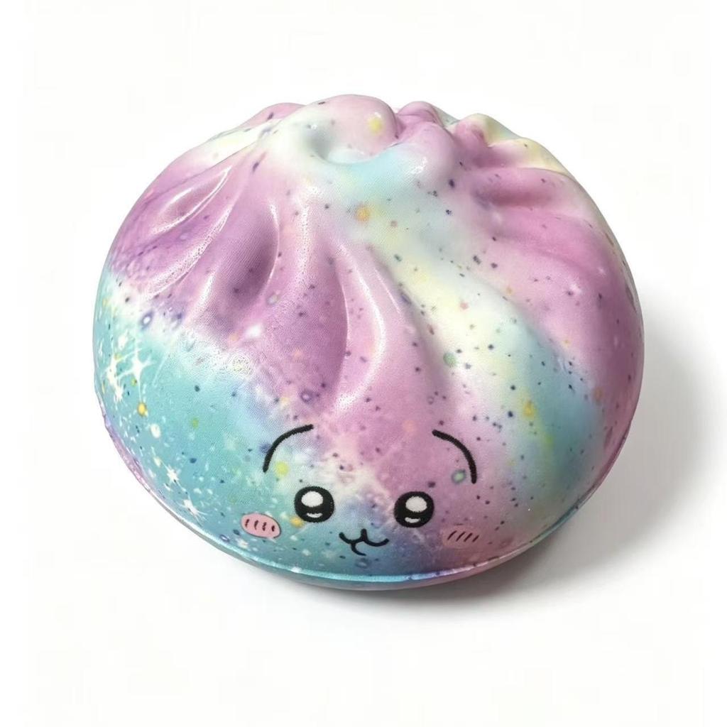 Gombóc Squishy Zsemle Baozi Gombóc Mystery Box Színes Étel Squishy Szenzoros Gyurma Golyó Stresszoldó Nyomkodható Golyók
