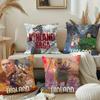 Vinland Saga Anime Pillow Case Square Pillow Bedroom Sofa Leisure Comfort Cushion Car Home Decoration
