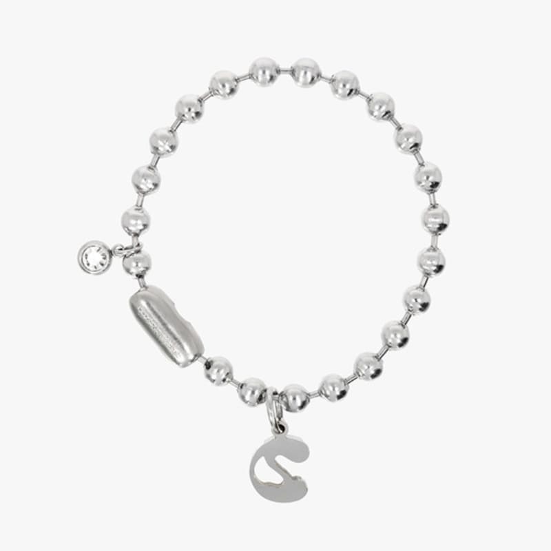 cozywaveclub BIRTHDAY BALL CHAIN BRACELET_12C (4mm)