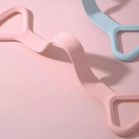 Figure 8 Fitness Resistance Band with Women Chest Expander Handle Anti-slip Men Strap Arm Elastic Back Shoulder Stretch