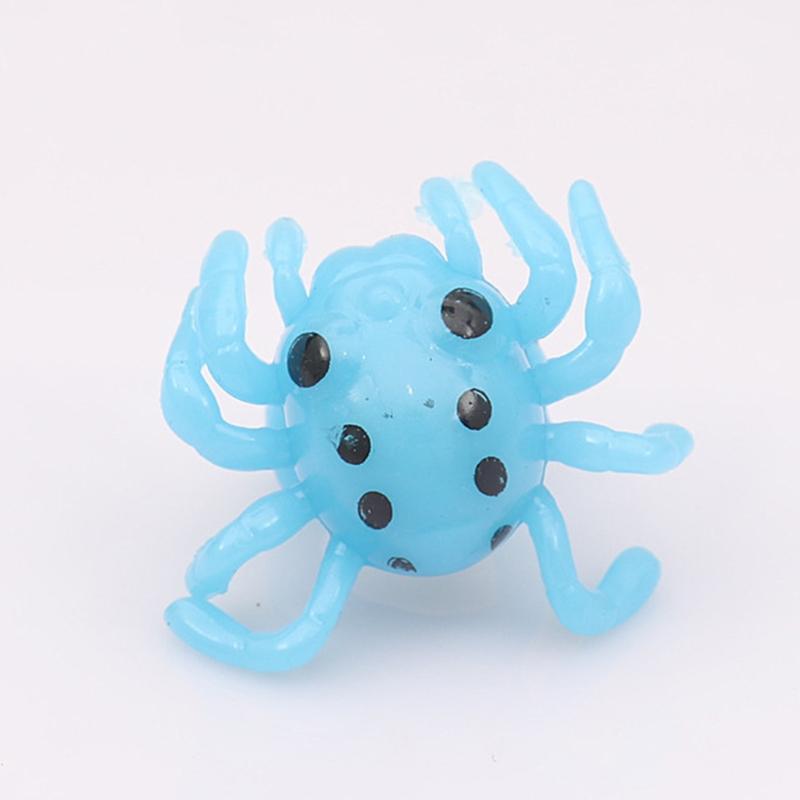 Luminous Prom Party Finger Lights Pumpkin Skull Glowing Ring Novelty Trick Or Treat Halloween Decor Flashing Toys