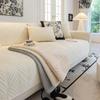 Sofa Cushion Winter Plush Non-Slip Simple Modern High-End Cushion Sofa Cover Cover Cloth Thickened Winter Cushion