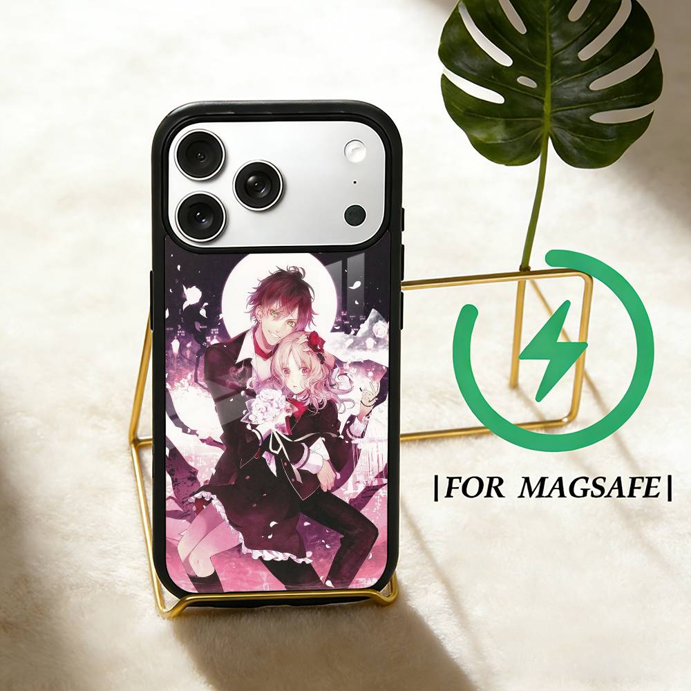 

Anime D-Diaboliks L-Lovers Phone Case For iPhone 17,16,15,14,13,12,Plus,Pro,Max For Magsafe Magnetic Wireless Charge iPhone11PRO