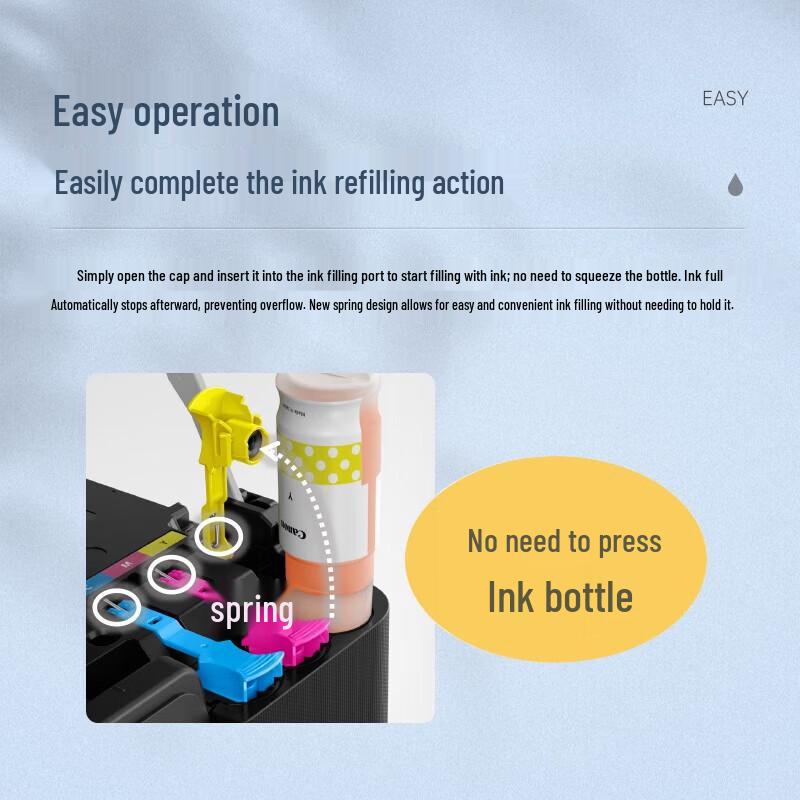 Canon G3832 Wireless Color All-in-One Ink Tank Printer CN plug (adapter included)