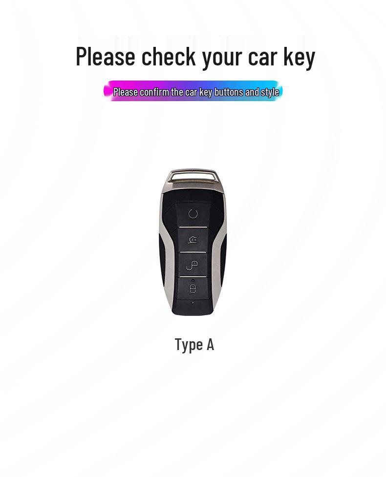 BYD Dolphin Qin Song Elite Metal Car Key Cover
