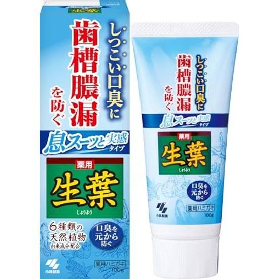 Shoyou Breath Refreshing Type Medicinal Toothpaste Prevents Periodontal Disease Japanese Herbal Flavor Persistent Bad 100g Quasi-Drug