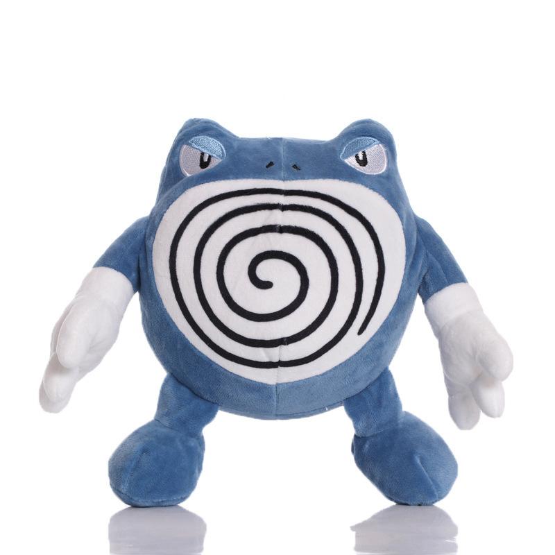 Pokemon Pikachu Plush Toys Poliwag Family Stuffed Doll Poliwhirl Poliwrath Politoed Plushies Room Decor Kids Birthday Xmas Gifts