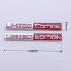 Car Accessories 3D Aluminum LIMITED EDITION Emblem Badge Car Stickers Decal