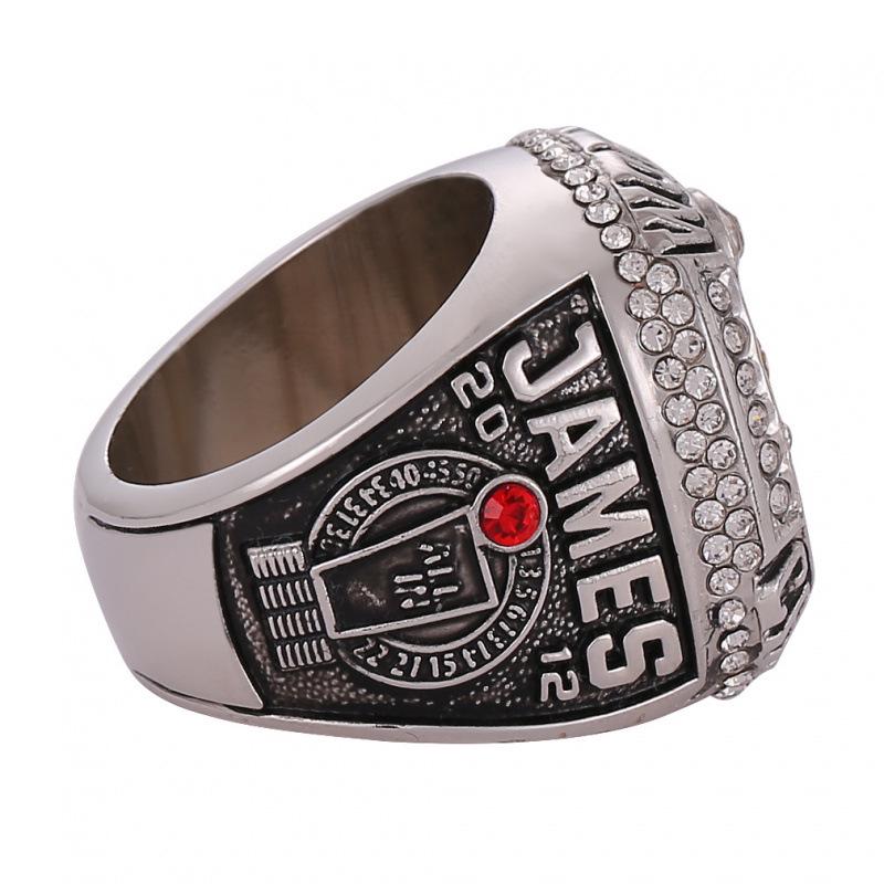 Replika šampionského prstenu Miami Heat NBA 2012 - Pánská edice LeBron James