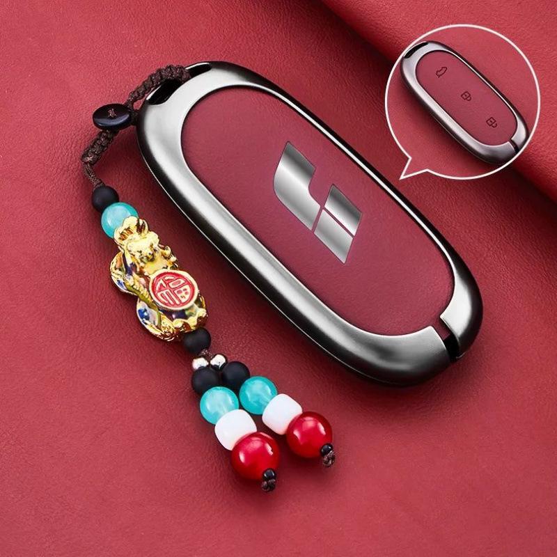 Ideal L6 to L9 Car Key Case: Premium Metal Protective Shell for Men and Women