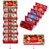 1/4Pcs Family Dinner Surprise Santa Claus 10 Card Red Envelope Christmas Surprise Party Money Box Party Favors