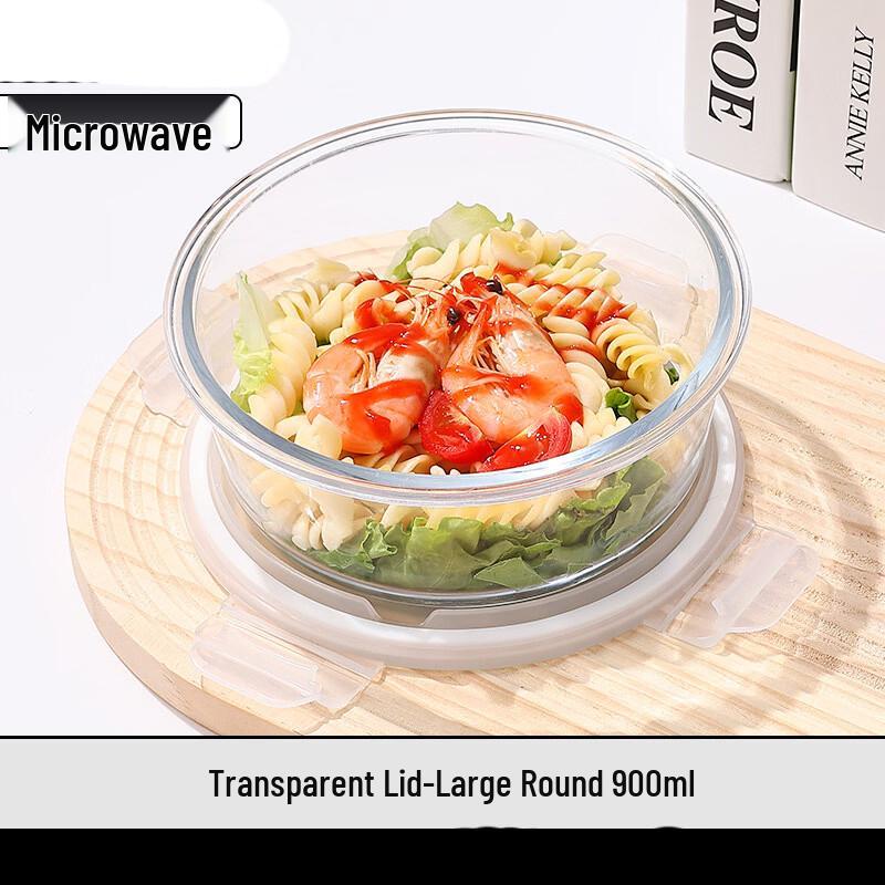 YOLCO Microwave Glass Food Storage Container Set