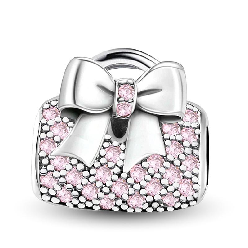 Copper Fluorescence Hollow Out Love Heart Butterfly Charms Bead Necklace Making Gift Of High Quality Fine Jewelry