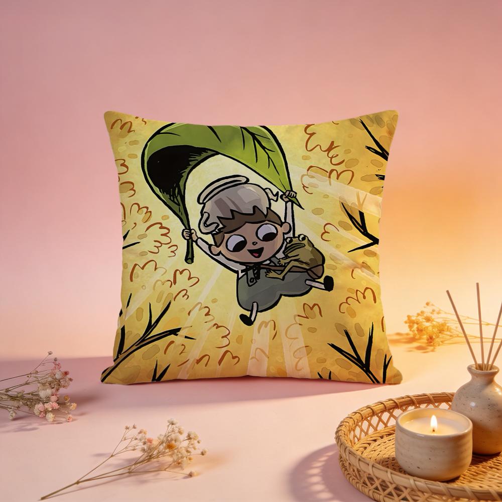 Trendige OOver the Garden Walling Kissenhülle Bequeme Langlebige Kissenhülle Vielseitig für Zuhause Büro Auto Sofa