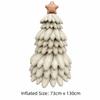 Party Props Large Inflatable Balloon Aluminum Film Christmas Tree Balloon  New Year Party