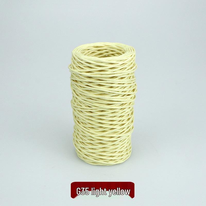 50m/100m Paper Rope 1mm/2mm Diameter for Handmade DIY Projects