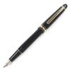 Excellent MONTBLANC Fountain Pen Meisterstck Pix 145 Classic Black Gold 14K Mens Used