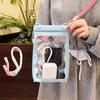 Adjustable Strap Swim Phone Case Transparent Clear Swim Phone Cover Waterproof Phone Bag  Boating
