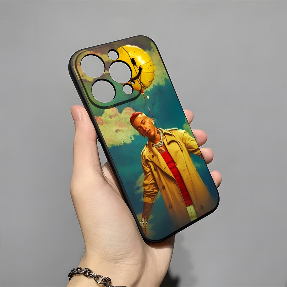Sfera Ebbasta Singer Phone Case For IPhone 17 Pro Max 16 15 14 Pro Max 13 11 X Xs Xr 8 7Plus Silicone Cover