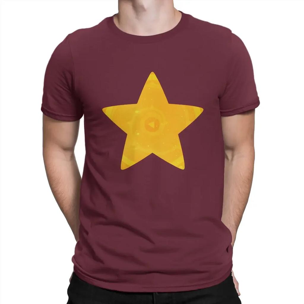 Vintage Star T-Shirt for Round Neck Pure Cotton T-Shirts Steven Universe Short Sleeve Tees Gift Idea Tops