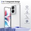 Oppo Reno 11A CPH2603 Case Air Cushion Shockproof Silicone Bumper Clear Matte Back Cover Hard Phone Case for Oppo Reno11 A 5G