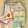 Space Saving Underwear Storage Hanging Bag Wall Mounted Mesh Storage Bag  Bedroom