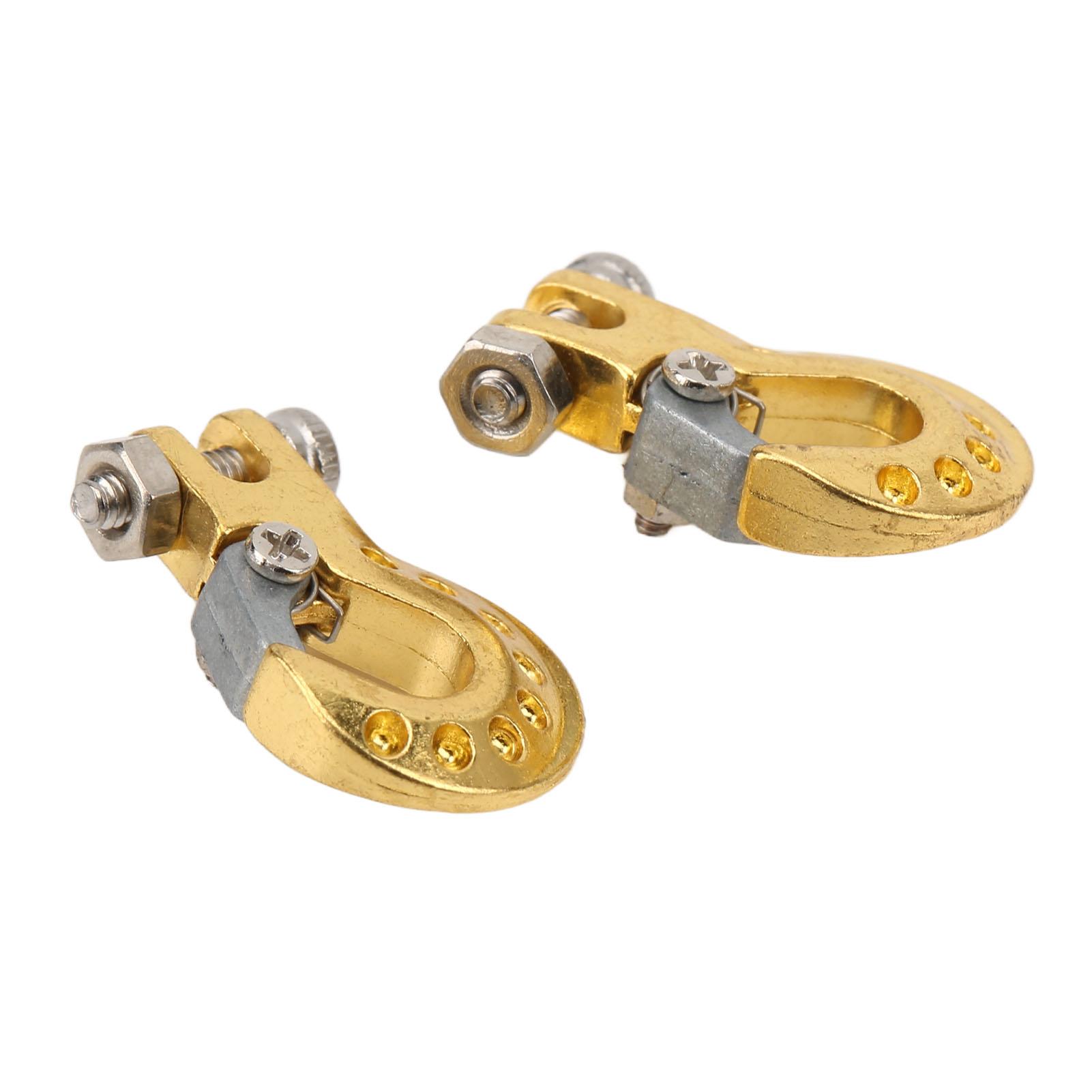 

2 ШТ. RC Буксирувальний гак Легкий Алюмінієвий сплав RC Гачок для лебідки для SCX10 D90 110 RC Автомобілів Модернізація