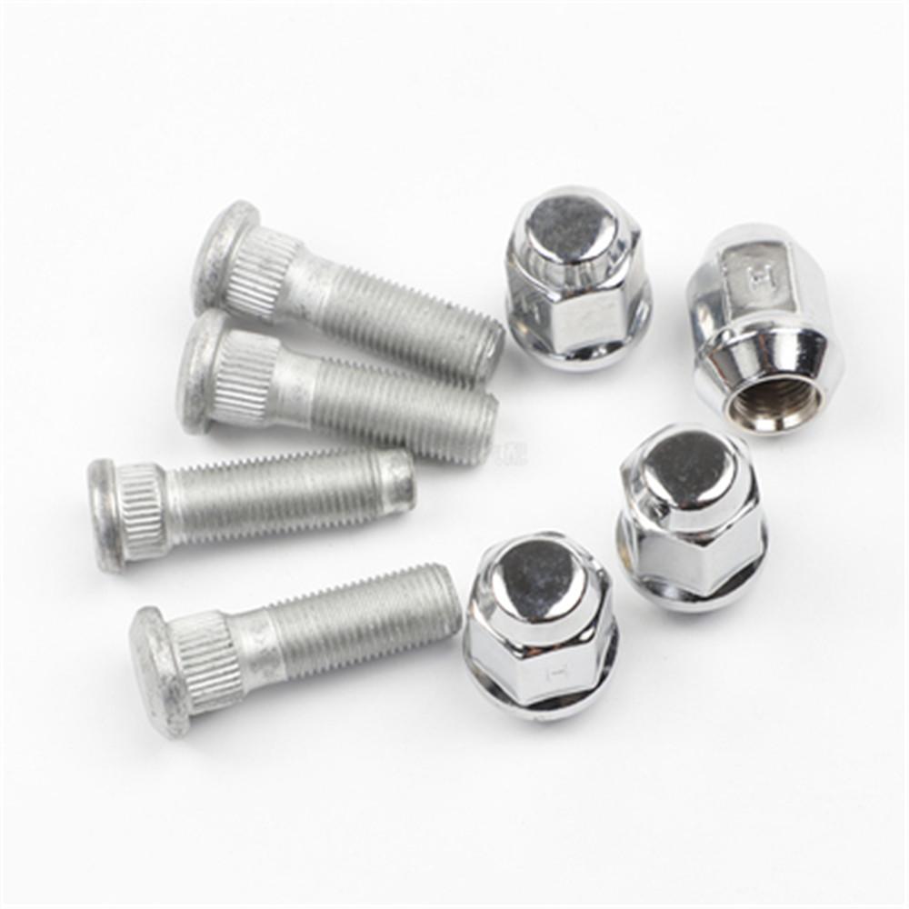 Tornillo de Rueda de Coche Tuerca de Cubo Varilla de Tornillo Para Great Wall Hover H3 H5 Wingle 3 5 6 Haval M2 M4 C30 C50 Florid 1set