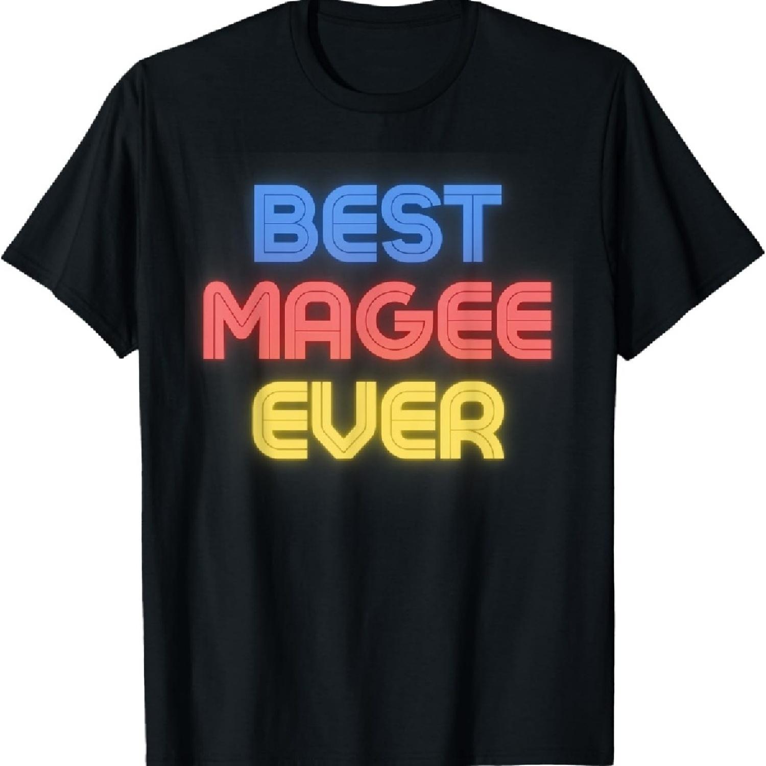 

Лучший Маги Эвер - Смешная футболка с именем Маги XXXXXL чёрный