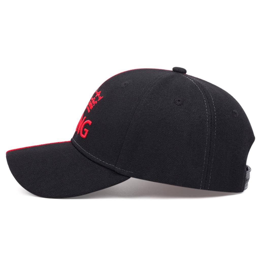 King Crown Double Color Embroidered Men'S Trendy Baseball Hat Hip Hop Hat Women'S Outing Leisure Hat Sunscreen And Sunshade Hat