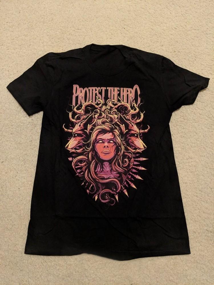 Vtg Protest the Hero Fortress 10 Year Anniversary T shirt ZL466 FREE SHIPPING S