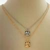 Youthful Cute Little Tiger Zodiac Pendant Necklace for Good Fortune