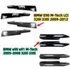 2pcs M-Tech Style Front Bumper Side Splitter Cover Lip Spoiler Fog Lamp Cover For BMW 3 Series E90 E91 320i 330i 2005-2012