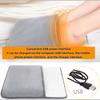 1pcs Electric Heating Massage Foot Warmer,Powered by USB, Car, Or Socket, a Perfect for Warming Feet At Home Or In The Office