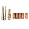 15AK Schweißzubehör MIG/MAG Schweißen Kontaktdüsen 0.8x25mm Top-Verkauf