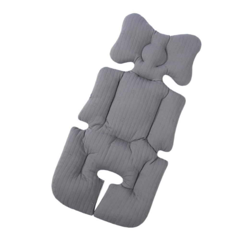 Comfortable Baby Stroller Cotton Cushion Thickened Quilted Stroller Seat Cushion Breathable Double-sided Baby Seat Cushion