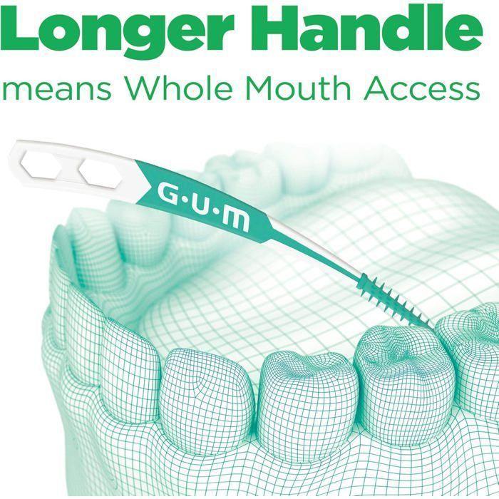 Brossettes Interdentaires-GUM Soft-Picks Pro x30 (Taille : L)